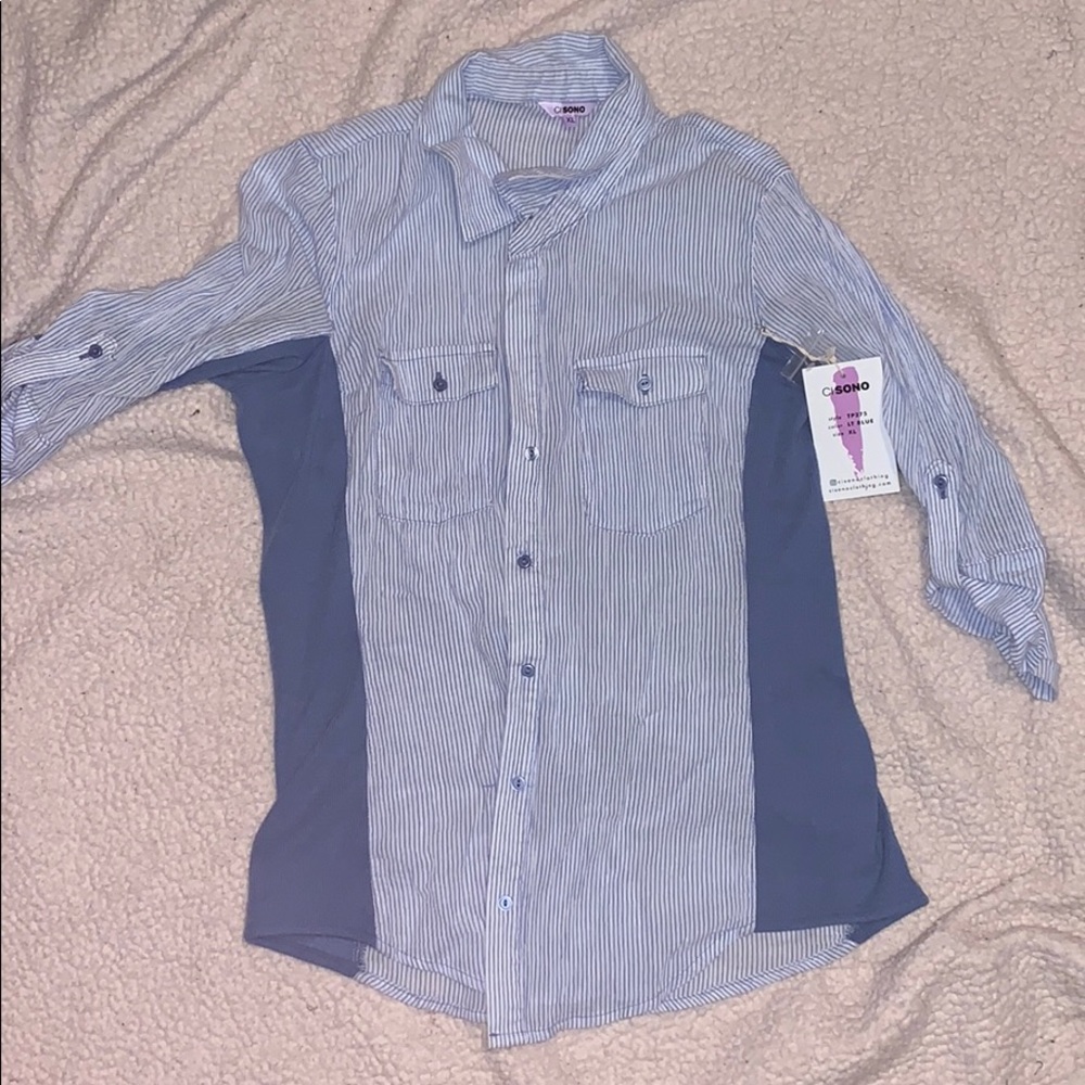 Ladies button down shirt